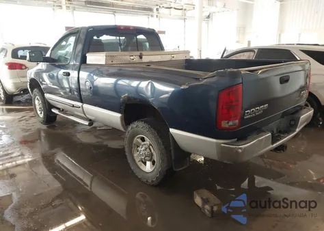 2003 Dodge Ram 2500 Slt/Laramie/St из США, поврежденный, VIN 3D7KU26D23G718531